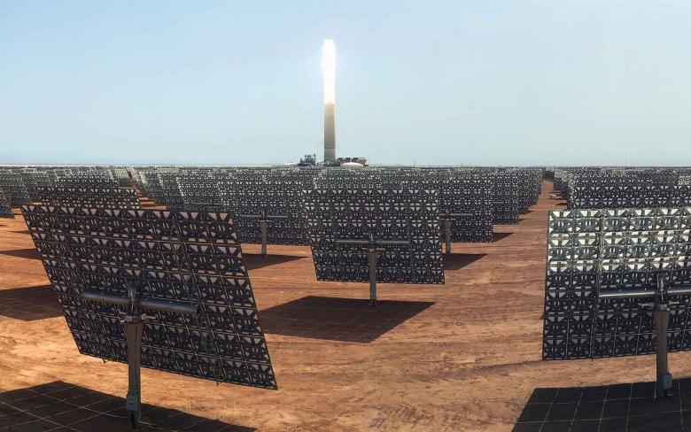 Plantas solares NOOR 1, 2 y 3 en Marruecos